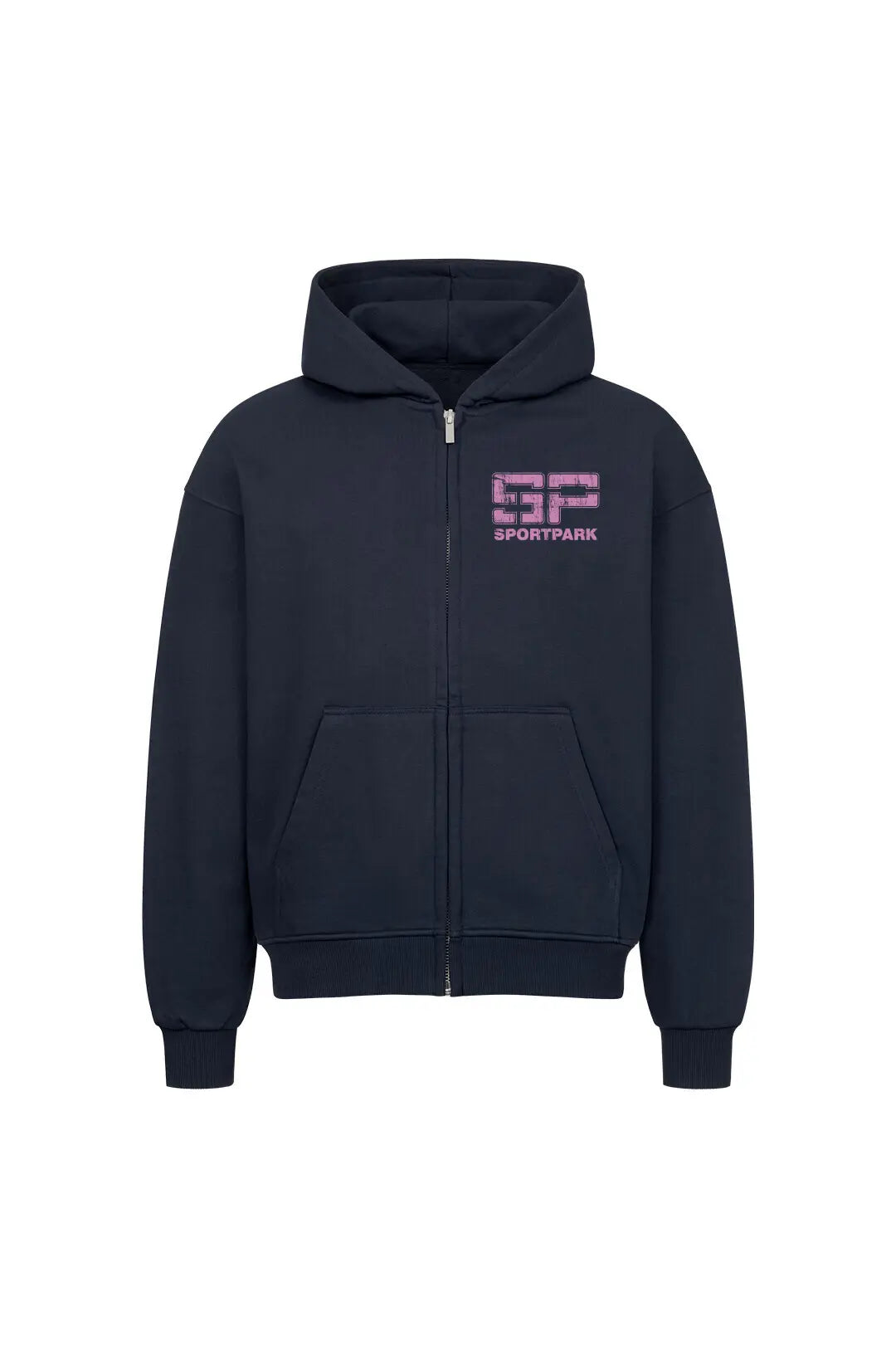 SP Clothing Oversizedzipper french navy girl