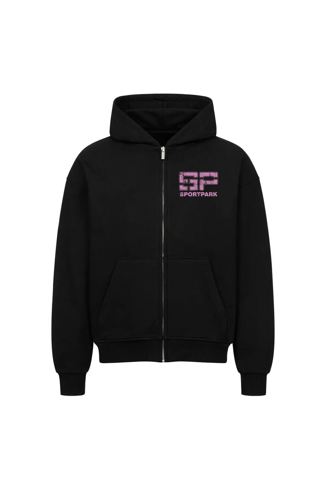 SP Clothing Oversizedzipper schwarz girl