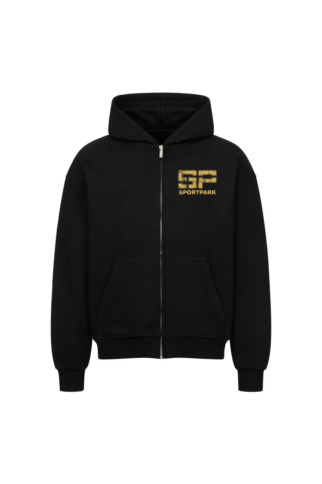 SP Clothing Oversizedzipper schwarz