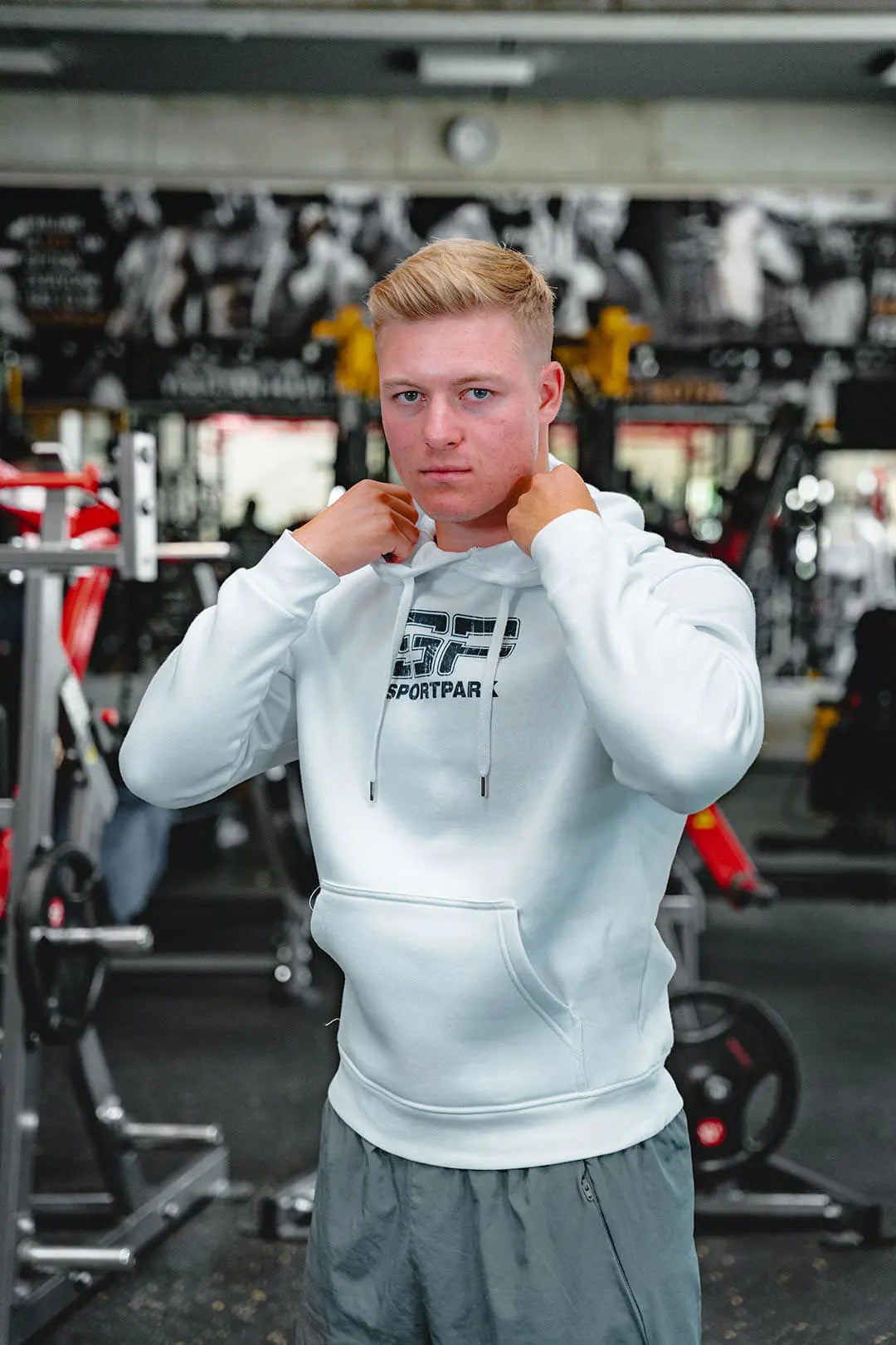 SP CLothing Premiumhoodie babyblau ILOVEGYM