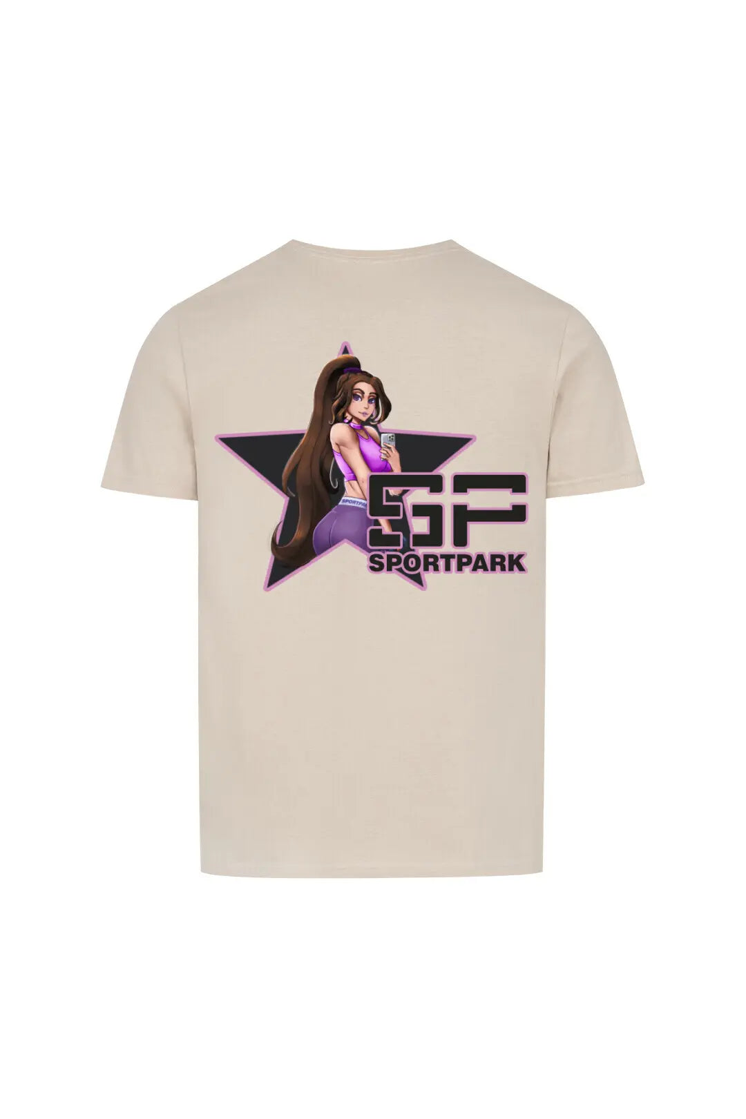 SP Clothing Basicshirt Girl sand