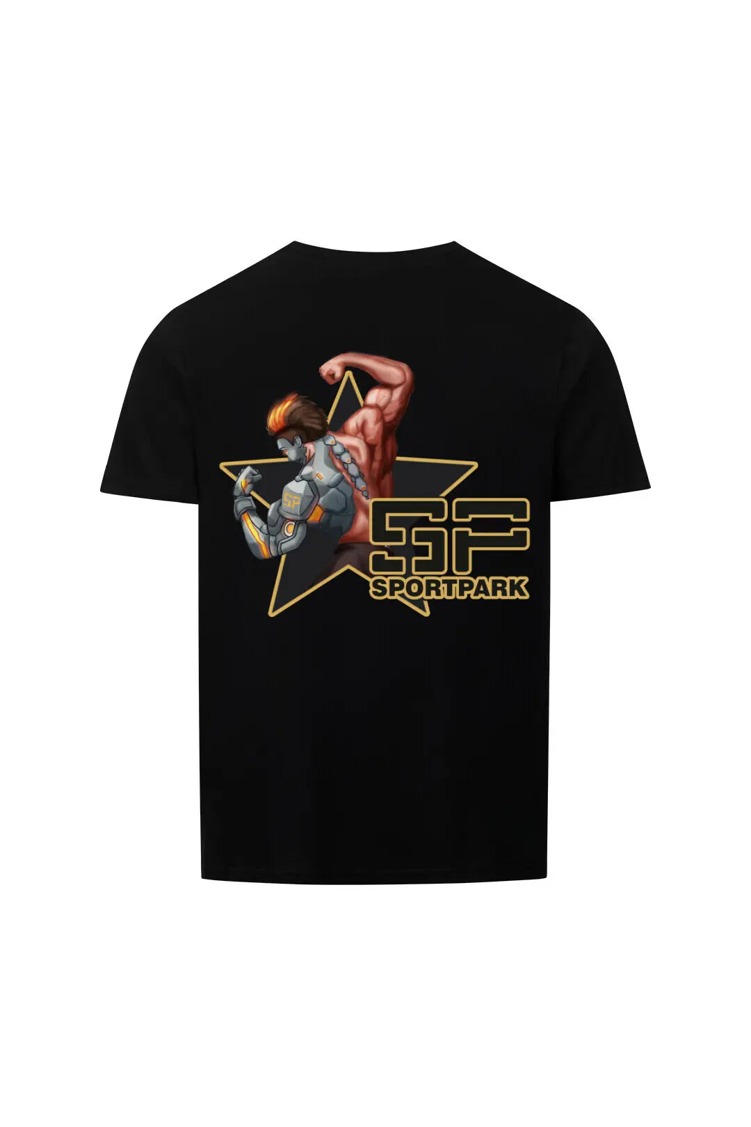 SPClothing_Basicshirt_schwarz_athlet