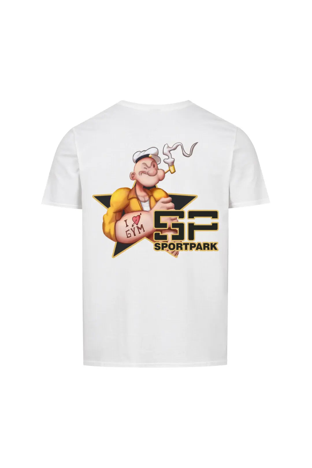SP Clothing ILOVEGYM BAsicshirt sportgrey