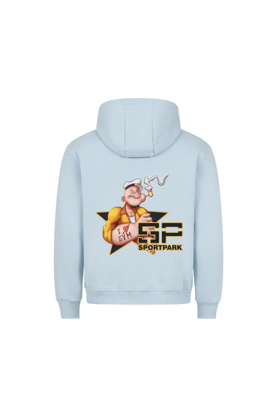 SP CLothing Premiumhoodie babyblau ILOVEGYM