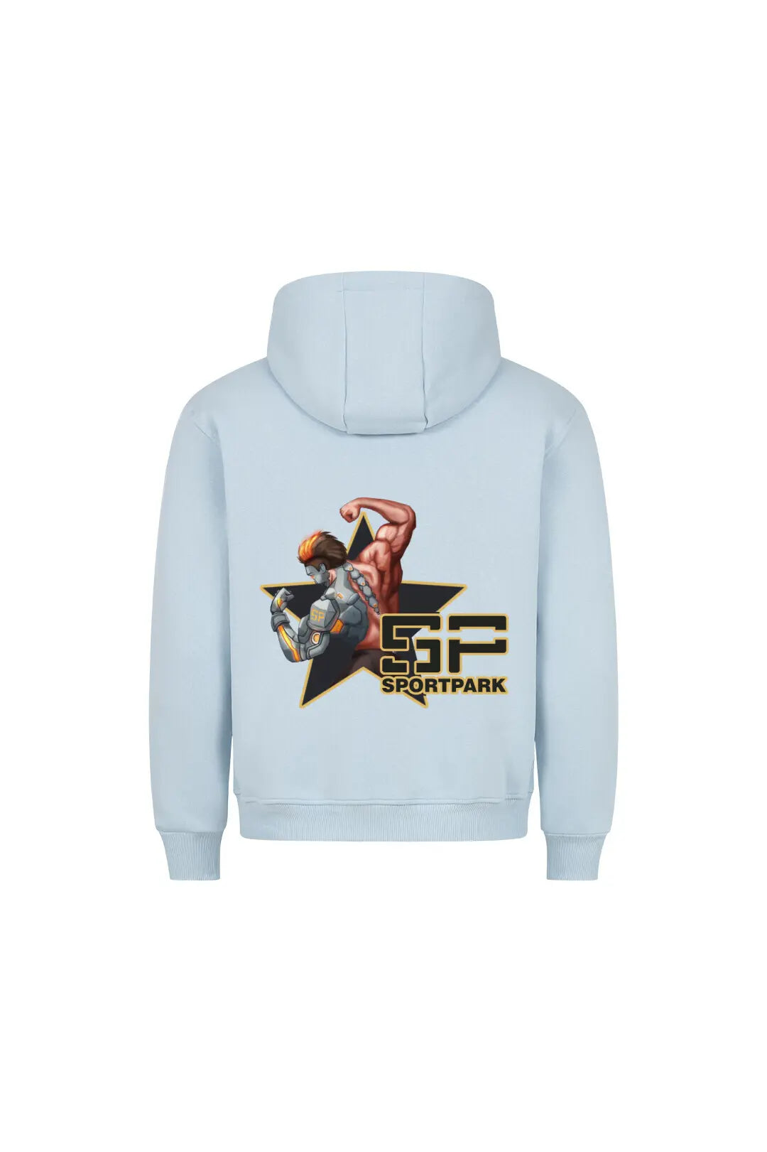 SP CLothing Premiumhoodie babyblau athlet