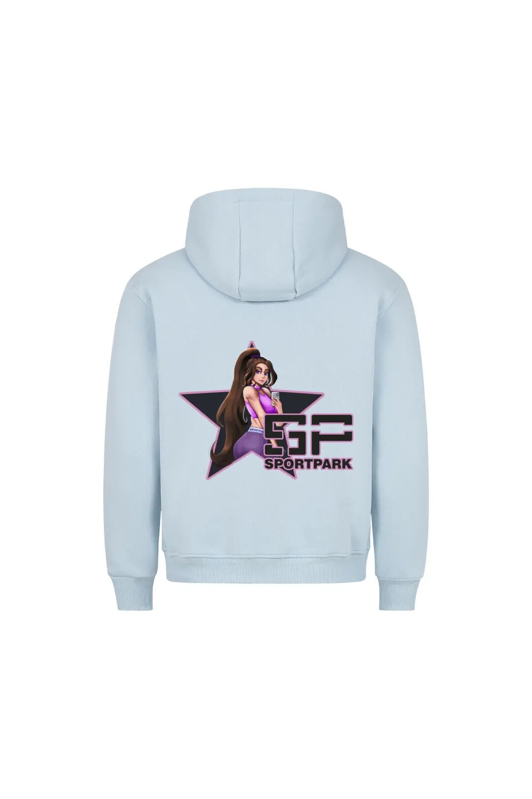 SP CLothing Premiumhoodie babyblau Girl