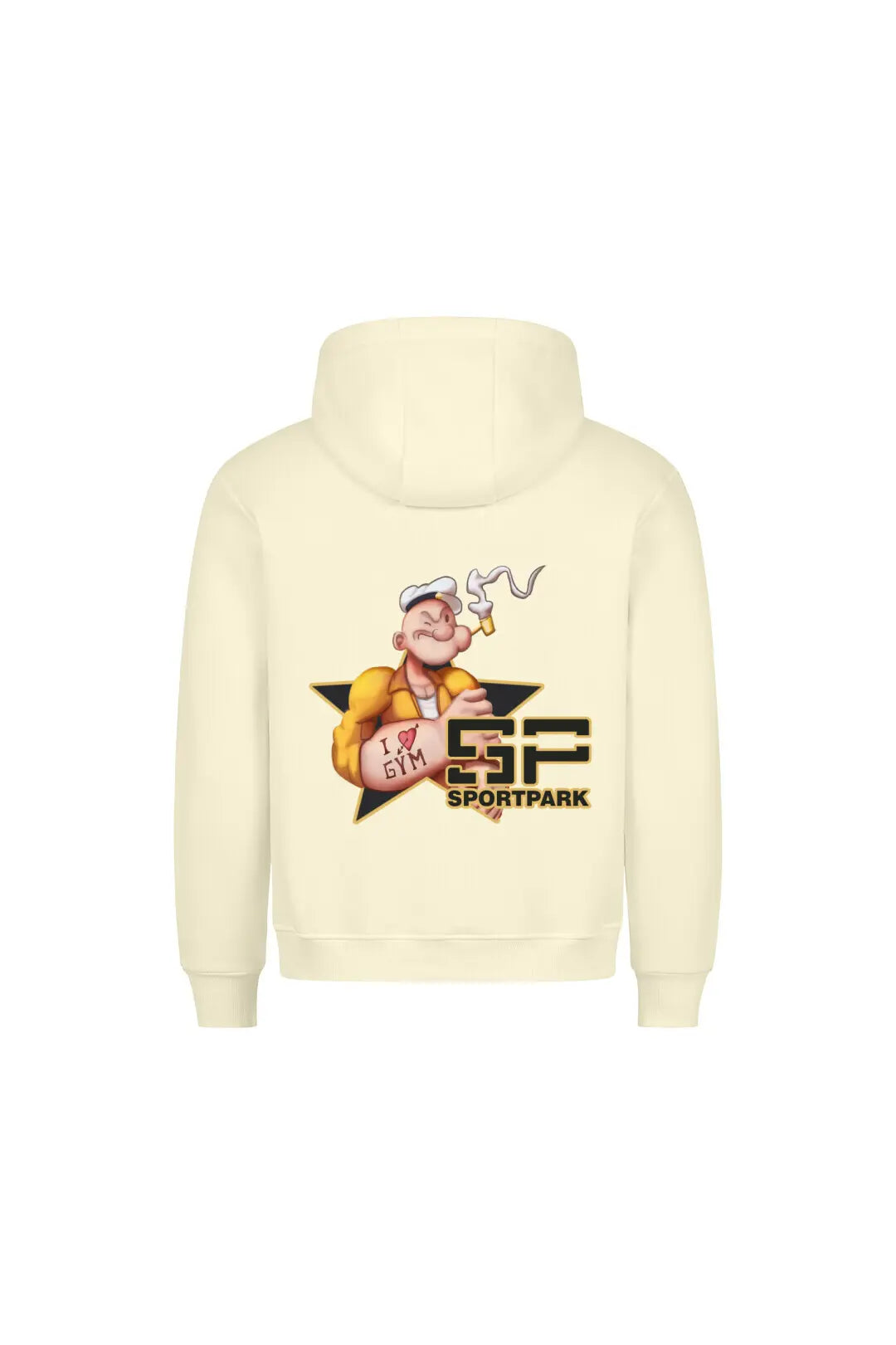 SP CLothing Premiumhoodie baeige ILOVEGYM