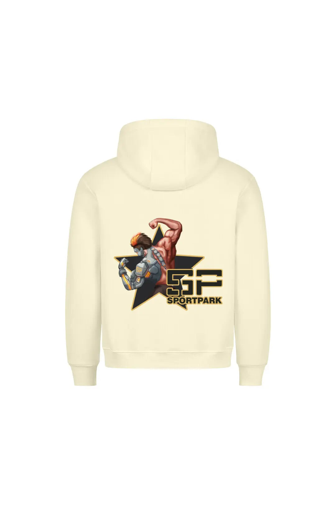 SP CLothing Premiumhoodie beige athlet