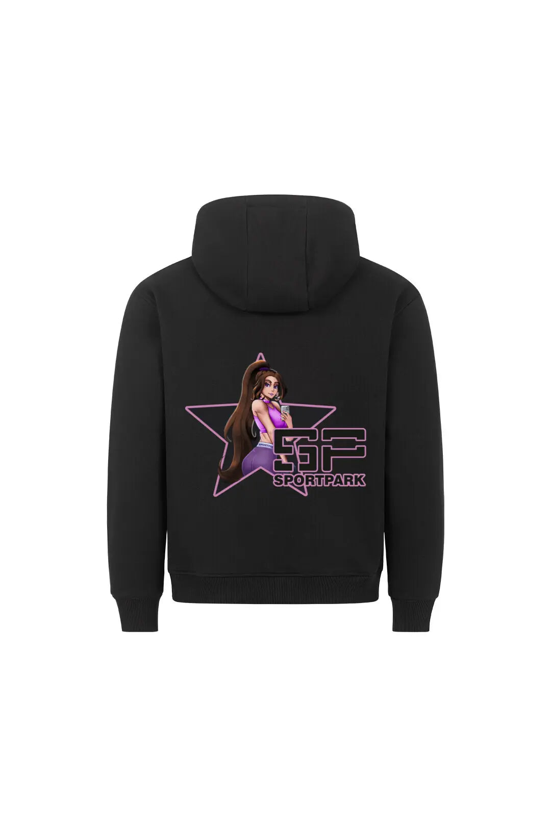 SP CLothing Premiumhoodie schwarz Girl