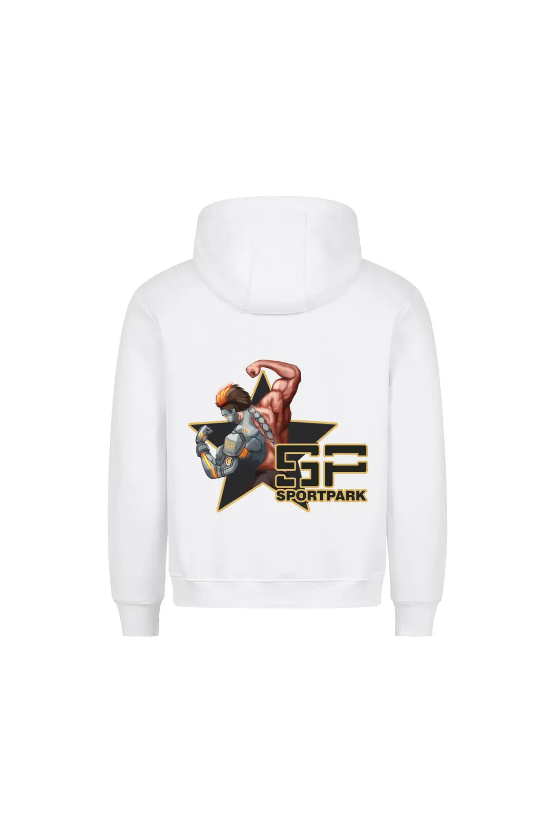 SP CLothing Premiumhoodie weiß athlet
