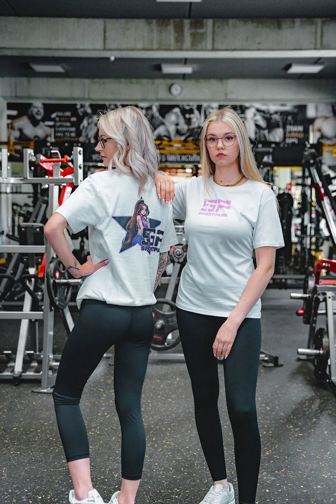 SP Clothing Basicshirt Girl weiß