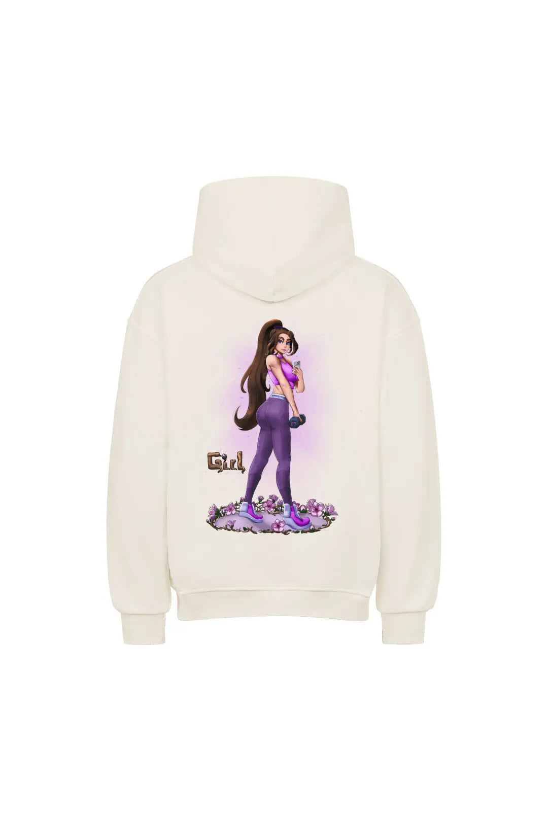 SP Clothing Oversizedhoodie natural raw Girl