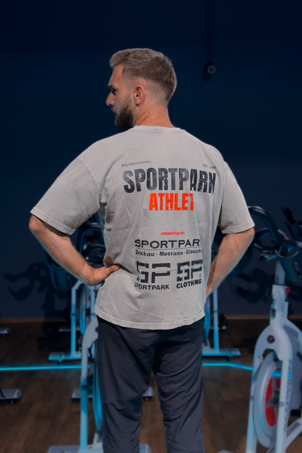 SP-Athlet Rückansicht