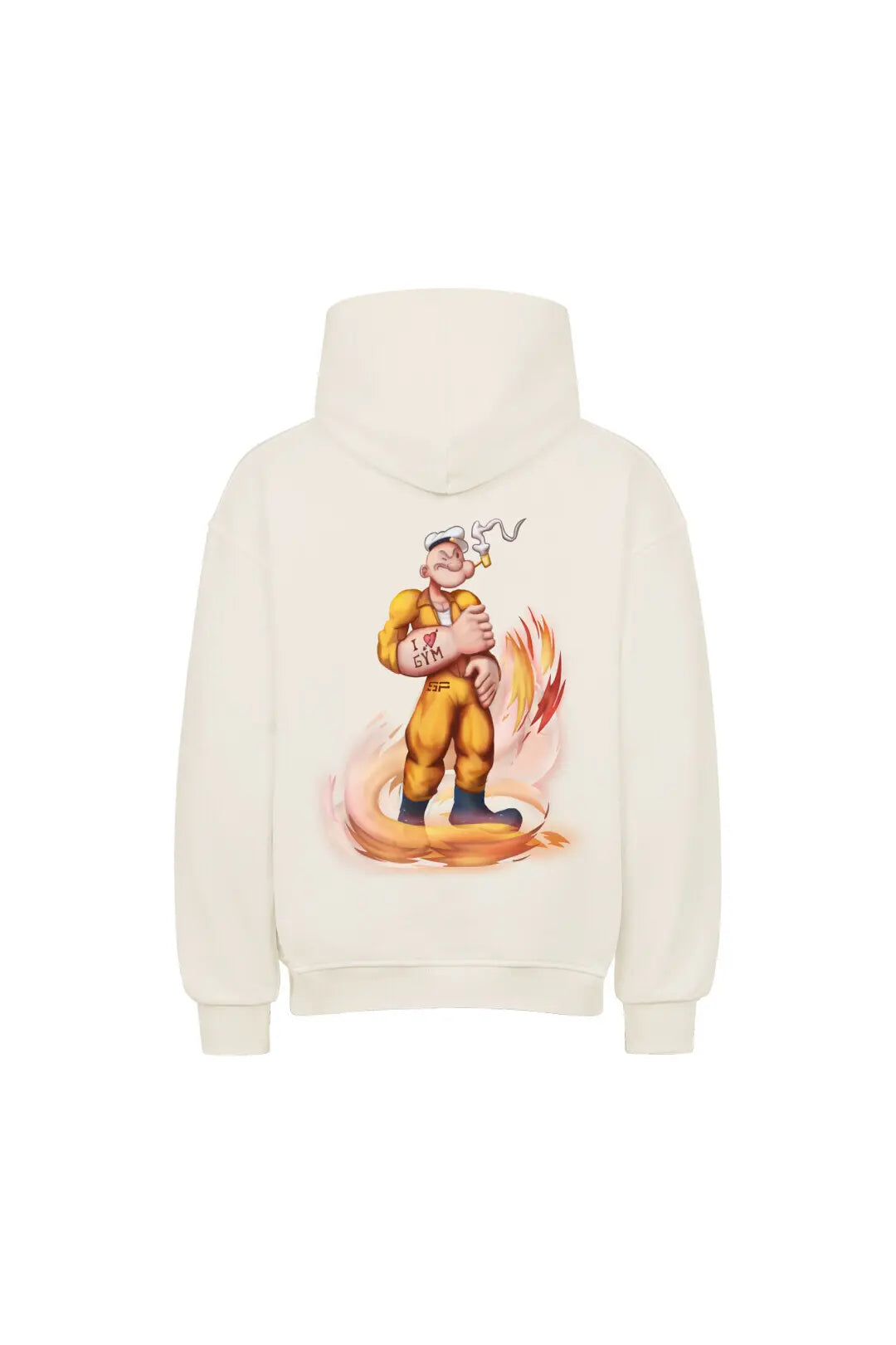 SP Clothing Oversizedhoodie natural raw ILOVEGYM