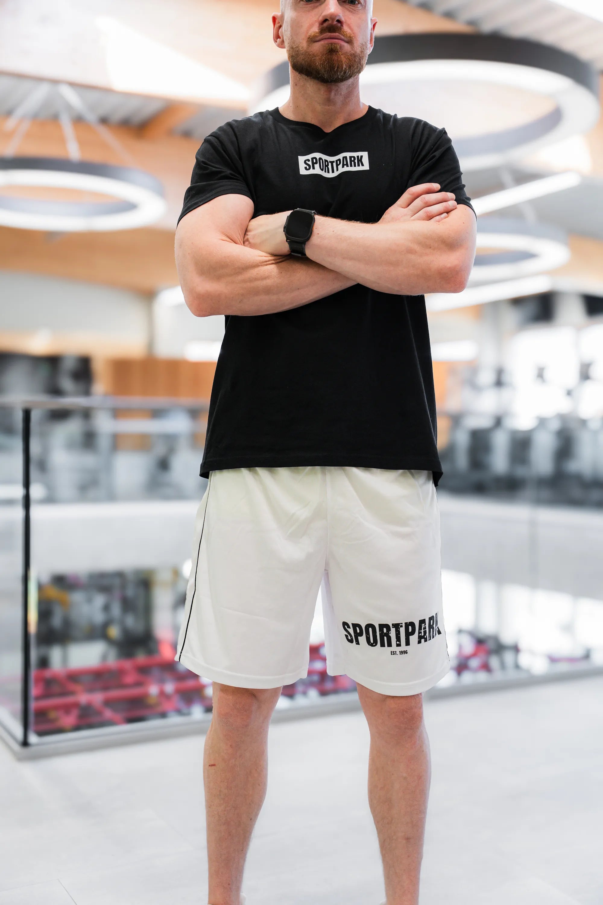 SP Clothing black&white Fußballhose ohne Taschen-weiß
